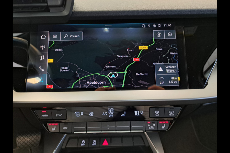 Audi A3 Limousine 30 TFSI Pro Line Navigatie Carplay Clima Cruise VCP 17"LM 24 maanden garantie mogelijk (*vraag naar de voorwaarden)