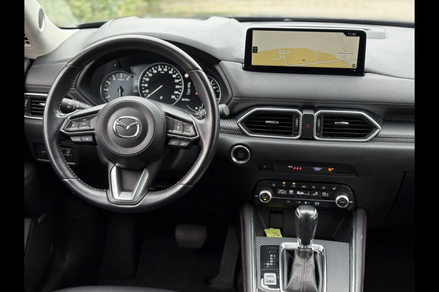Mazda CX-5 2.0 SkyActiv-G 165 Sportive | Trekhaak | 360Camera, Navi, Stoel+Stuurverw., Leder/Alcantara | NAP |