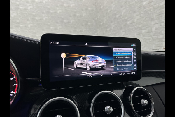 Mercedes-Benz C-Klasse Coupé 63 S AMG | Keramisch | Schaalstoelen | Carbon | AMG Driver's Package | Aero-Pakket | Panorama | Burmester | Multi-Beam LED | Memory | ACC | Rij-Assistentie Pakket | Keyless-Go | Sfeerverlichting | Carplay |