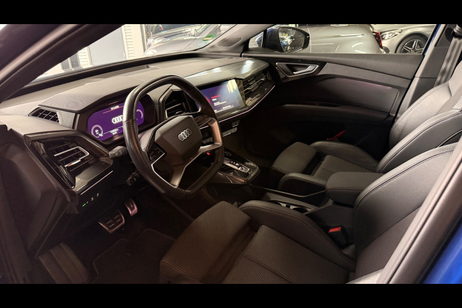 Audi Q4 e-tron 40 Edition S-Competition 77 kWh SOH 90% 2X S-LINE PANORAMADAK l MATRIX l CAMERA l ADAPT.CRUISE