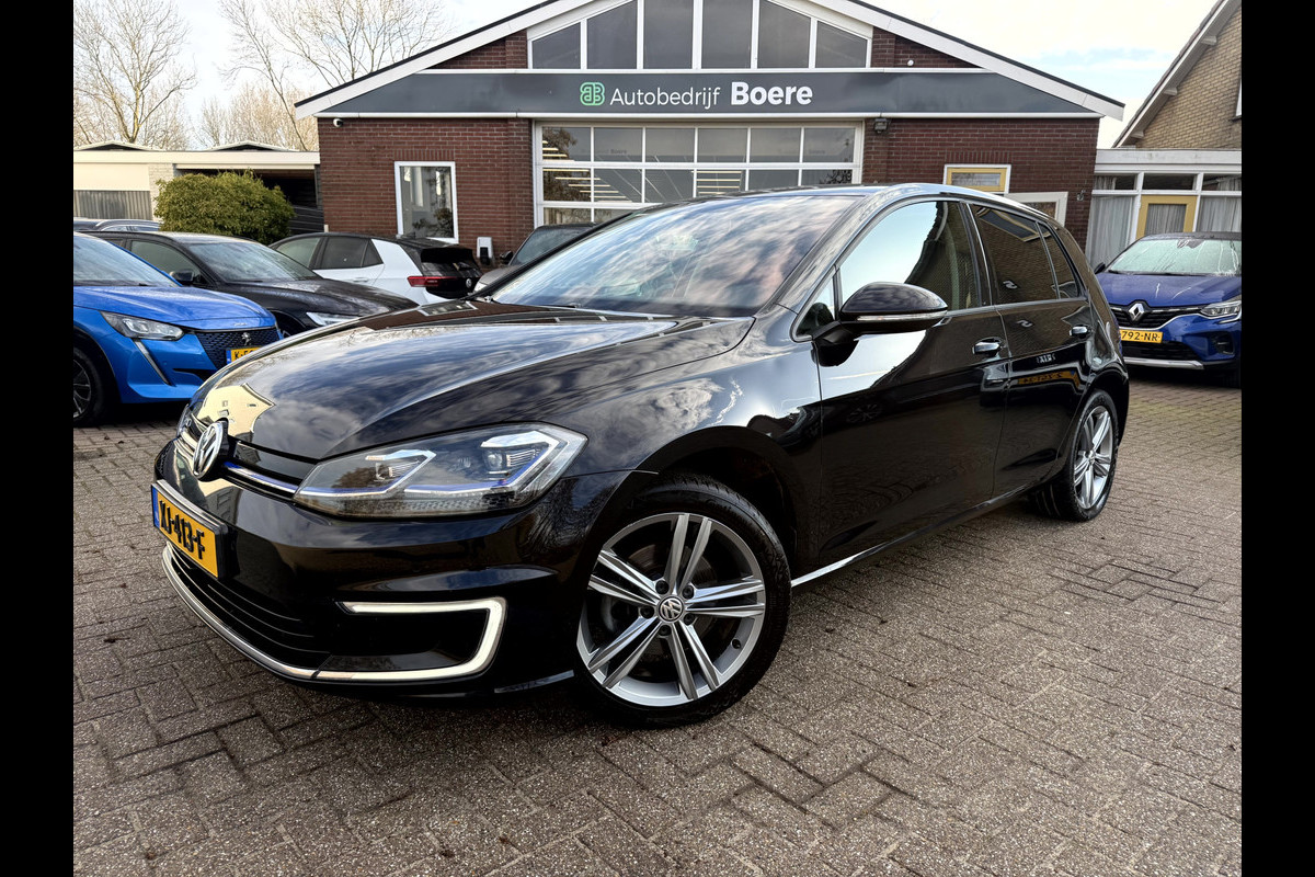 Volkswagen e-Golf e-Golf SOH 90.2%, Leer, Camera, 17''Lmv