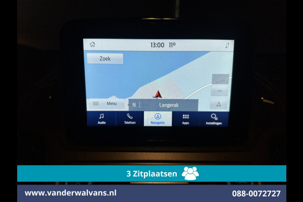 Ford Transit Connect 1.5 EcoBlue L2H1 Euro6 Airco | 3-Zits | Camera | Navigatie | LM velgen Verwarmde voorruit, Parkeersensoren, Bijrijdersbank