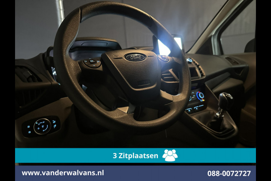 Ford Transit Connect 1.5 EcoBlue L2H1 Euro6 Airco | 3-Zits | Camera | Navigatie | LM velgen Verwarmde voorruit, Parkeersensoren, Bijrijdersbank