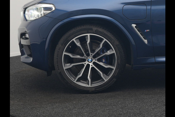 BMW X3 xDrive30e M Sport Plug In Hybrid 293pk Dealer O.H. PHEV | Trekhaak Af Fabriek | Camera | Adaptief Onderstel | Lederen Sportstoelen Verwarmd | Adaptive LED | Hifi Audio | Sfeerverlichting | 20"L.M | Virtual | Navigatie | DAB | Cruise Control |