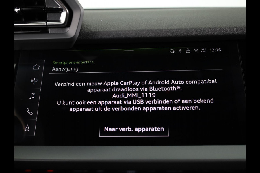 Audi A3 Sportback 40 TFSI e Pro Line 204pk | Parkeercamera | Stoelverwarming | Adaptieve cruise controle | Sportstoelen