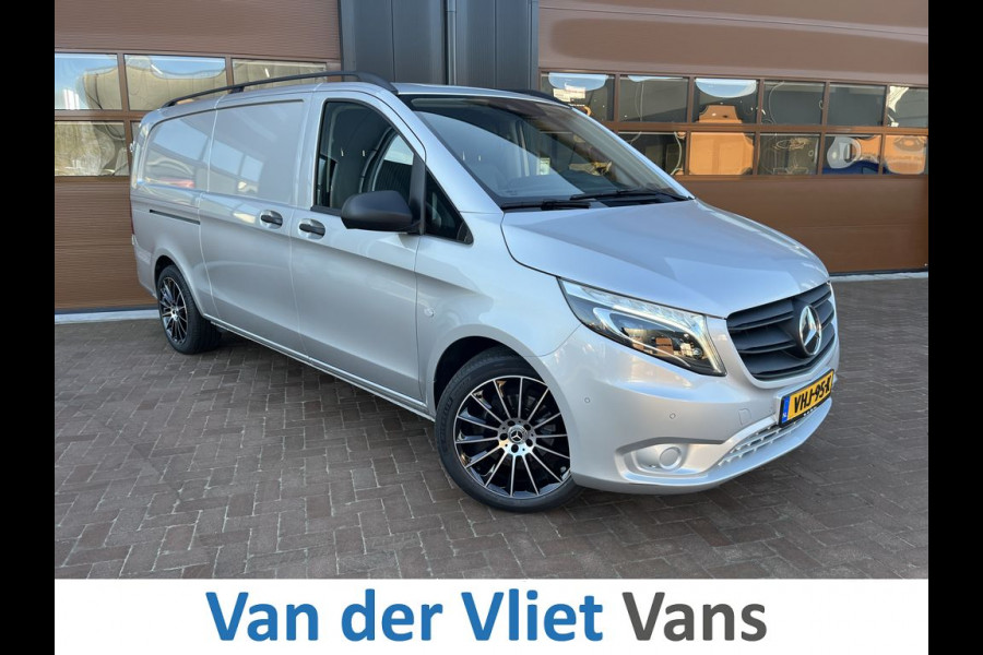 Mercedes-Benz Vito 116 CDI 164pk E6 Extra Lang Lease €422p/m, Leder, Led, Airco, Navi+Camera, PDC V+A, 19 inch LMV, Onderhoudshistorie aanwezig