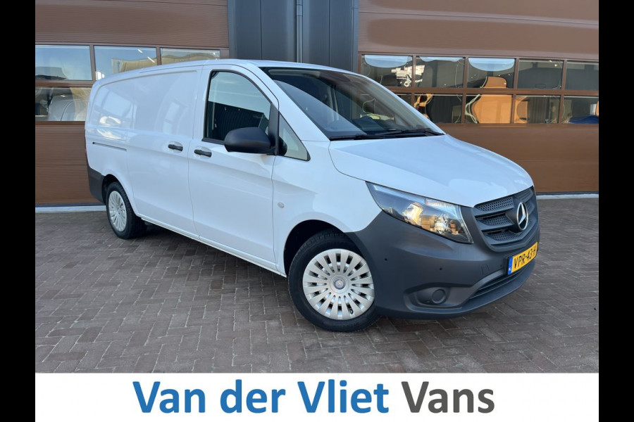 Mercedes-Benz Vito 114 CDI E6 Automaat Lang BPM Vrij! Lease €383/m, Aluca inrichting, Airco, Carplay, PDC V+A, Onderhoudshistorie aanwezig