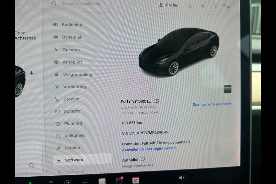 Tesla Model 3 Long Range AWD 75 kWh FACELIFT|SOH 87%| Warmtepomp|TREKHAAK