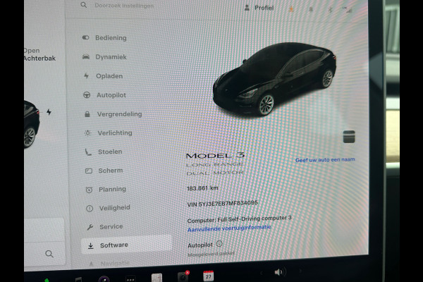 Tesla Model 3 Long Range AWD 75 kWh FACELIFT|SOH 87%| Warmtepomp|TREKHAAK