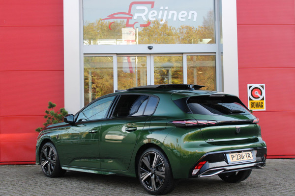 Peugeot 308 1.6 HYbrid 225PK AUTOMAAT GT PACK BUSINESS | PANO DAK | FOCAL AUDIO | FULL LED KOPLAMPEN | MASSAGE STOELEN | STOEL/STUUR VERW. | NAVIGATIE | CAMERA | ADAPTIVE CRUISE | DODEHOEK BEWAKING | DRAADLOZE TELEFOONLADER | KEYLESS ENTRY |