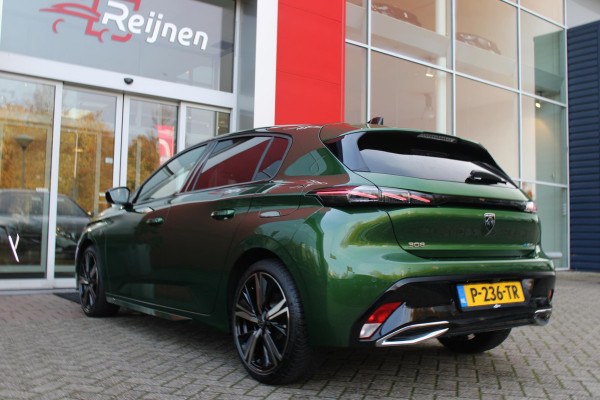 Peugeot 308 1.6 HYbrid 225PK AUTOMAAT GT PACK BUSINESS | PANO DAK | FOCAL AUDIO | FULL LED KOPLAMPEN | MASSAGE STOELEN | STOEL/STUUR VERW. | NAVIGATIE | CAMERA | ADAPTIVE CRUISE | DODEHOEK BEWAKING | DRAADLOZE TELEFOONLADER | KEYLESS ENTRY |
