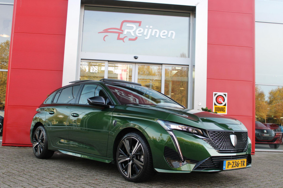 Peugeot 308 1.6 HYbrid 225PK AUTOMAAT GT PACK BUSINESS | PANO DAK | FOCAL AUDIO | FULL LED KOPLAMPEN | MASSAGE STOELEN | STOEL/STUUR VERW. | NAVIGATIE | CAMERA | ADAPTIVE CRUISE | DODEHOEK BEWAKING | DRAADLOZE TELEFOONLADER | KEYLESS ENTRY |