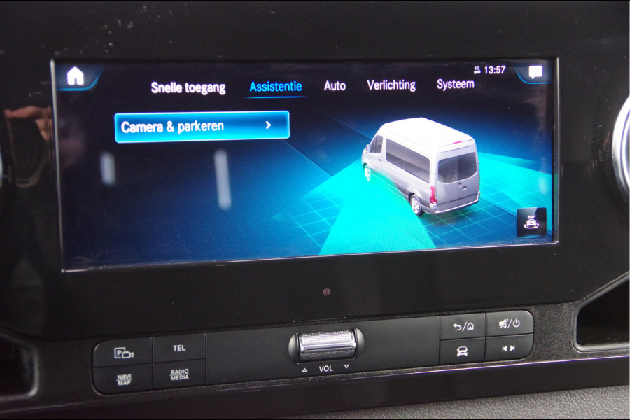 Mercedes-Benz Sprinter 319 3.0 CDI V6 L2H2 AUT. MARGE! LED, 360 CAMERA, TREKHAAK, STANDKACHEL, MBUX 10'', CRUISE, CLIMA, STOELVERWARMING