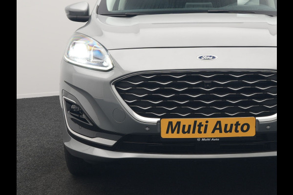 Ford Kuga 2.5 Vignale Plug In Hybrid 225pk Dealer O.H. PHEV | Trekhaak Afn. | Panodak | Head Up | 360 Camera | Bang & Olufsen | Lederen Sportstoelen Memory & Verwarmd | Keyless | Stuur Verwarmd | Blis | Virtual | Navigatie | DAB |