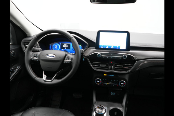 Ford Kuga 2.5 Vignale Plug In Hybrid 225pk Dealer O.H. PHEV | Trekhaak Afn. | Panodak | Head Up | 360 Camera | Bang & Olufsen | Lederen Sportstoelen Memory & Verwarmd | Keyless | Stuur Verwarmd | Blis | Virtual | Navigatie | DAB |