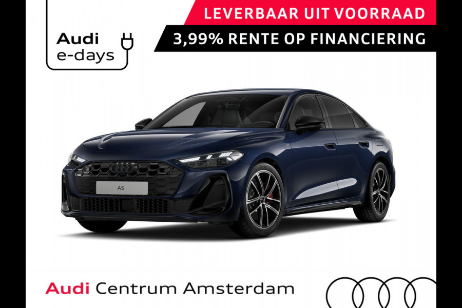 Audi A5 Limousine S edition Competition 2.0 TFSI e 367 PK | B&O premium soundysteem | Geheugenpakket | Ambiente lichtpakket pro | Carbon interieur |