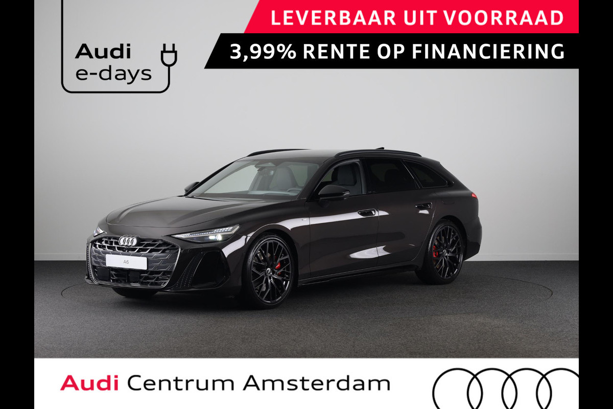 Audi A6 Avant S edition Competition e-hybrid 270 kW / 367 PK | Luchtvering | MMI experience pro | Tech plus | Panoramadak |