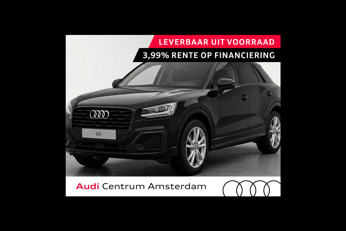 Audi Q2 Advanced edition 35 TFSI 150 pk | Assistentiepakket parking | Audi sound system | Glazen panoramadak | Optiek pakket zwart |