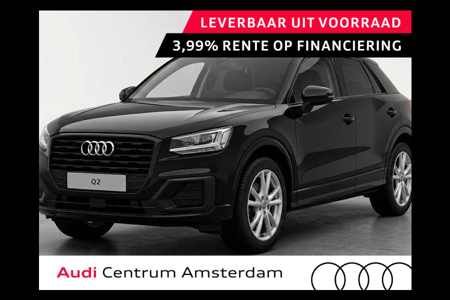 Audi Q2 Advanced edition 35 TFSI 150 pk | Assistentiepakket parking | Audi sound system | Glazen panoramadak | Optiek pakket zwart |
