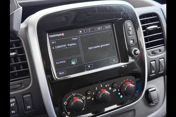 Opel Vivaro D126PK Dubbele Cabine 5-Persoons L2H1 Euro 6 Trekhaak Camera Navi Airco Cruise Control Pdc 1.6CDTI Betonplex Vloer Schuifdeur Achterdeuren Regen-Lichtsensor 1e Eigenaar Origineel Nederlandse Auto Dealeronderhouden 2.000kg trekvermogen