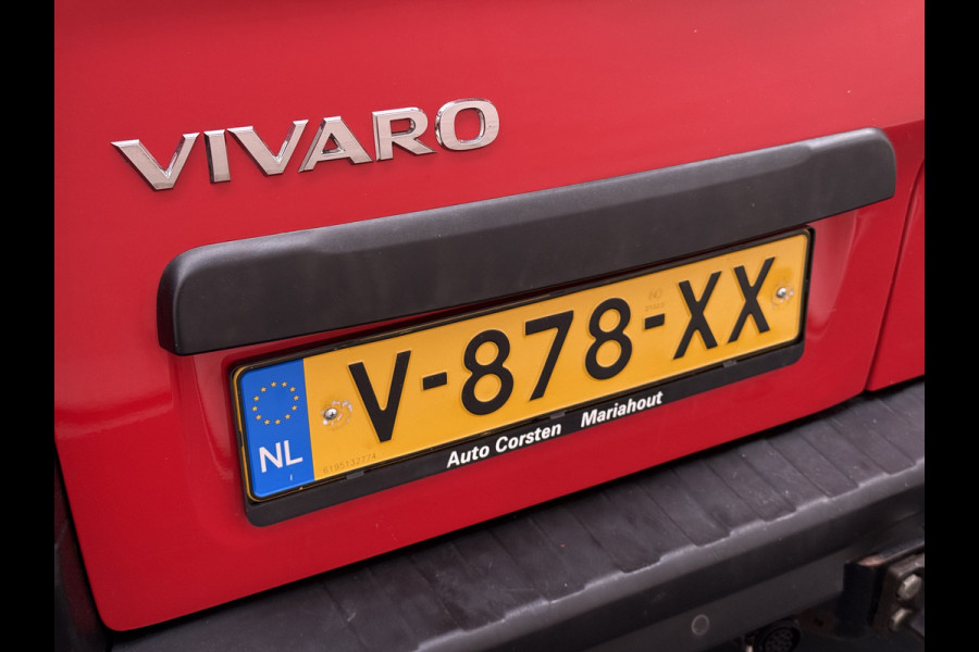 Opel Vivaro D126PK Dubbele Cabine 5-Persoons L2H1 Euro 6 Trekhaak Camera Navi Airco Cruise Control Pdc 1.6CDTI Betonplex Vloer Schuifdeur Achterdeuren Regen-Lichtsensor 1e Eigenaar Origineel Nederlandse Auto Dealeronderhouden 2.000kg trekvermogen