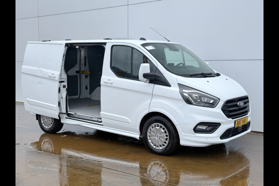 Ford Transit Custom Sport 290 2.0 TDI 185PK Automaat L1H1 Elektrisch Verstelbare Leren Stoelen Adaptieve Cruise Control Airco Trekhaak Stoelverwarming