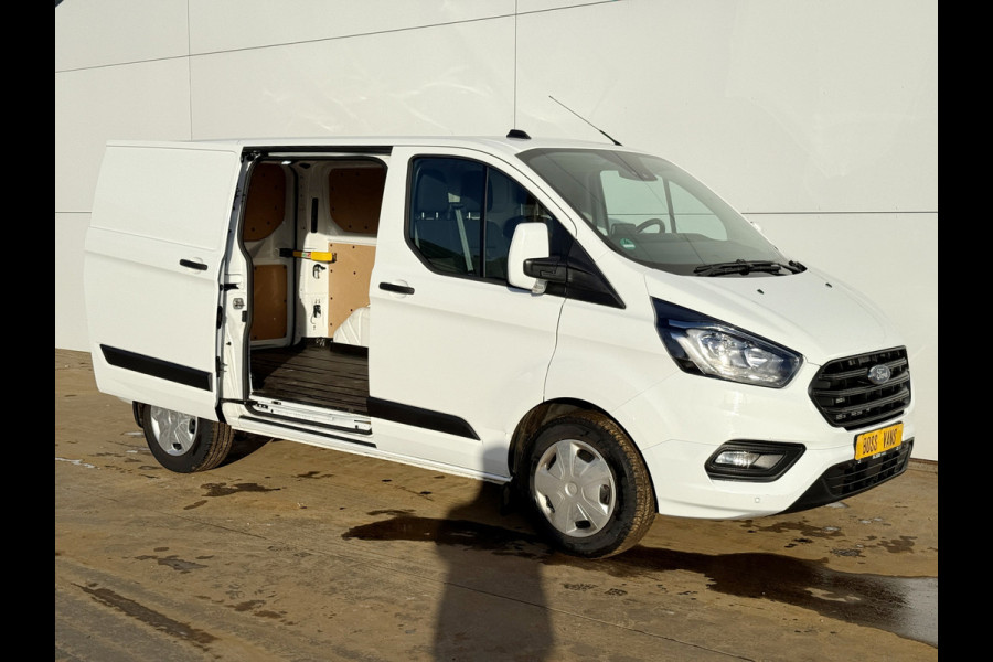Ford Transit Custom 340 1.0 PHEV 120PK Plug-in Automaat L1H1 Airco Cruise Control Navigatie Parkeersensoren voor achter Stoelverwarming