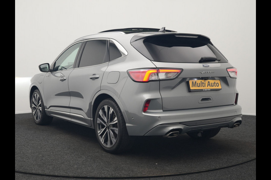 Ford Kuga 2.5 Vignale Plug In Hybrid 225pk Dealer O.H. PHEV | Trekhaak Afn. | Panodak | Head Up | 360 Camera | Bang & Olufsen | Lederen Sportstoelen Memory & Verwarmd | Keyless | Stuur Verwarmd | Blis | Virtual | Navigatie | DAB |