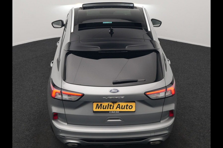 Ford Kuga 2.5 Vignale Plug In Hybrid 225pk Dealer O.H. PHEV | Trekhaak Afn. | Panodak | Head Up | 360 Camera | Bang & Olufsen | Lederen Sportstoelen Memory & Verwarmd | Keyless | Stuur Verwarmd | Blis | Virtual | Navigatie | DAB |