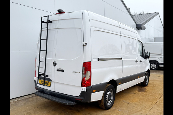 Mercedes-Benz Sprinter 315 1.9 CDI 9G Automaat L2H2 Climate Control Camera Carplay Cruise Control Parkeersensoren achterdeurladder
