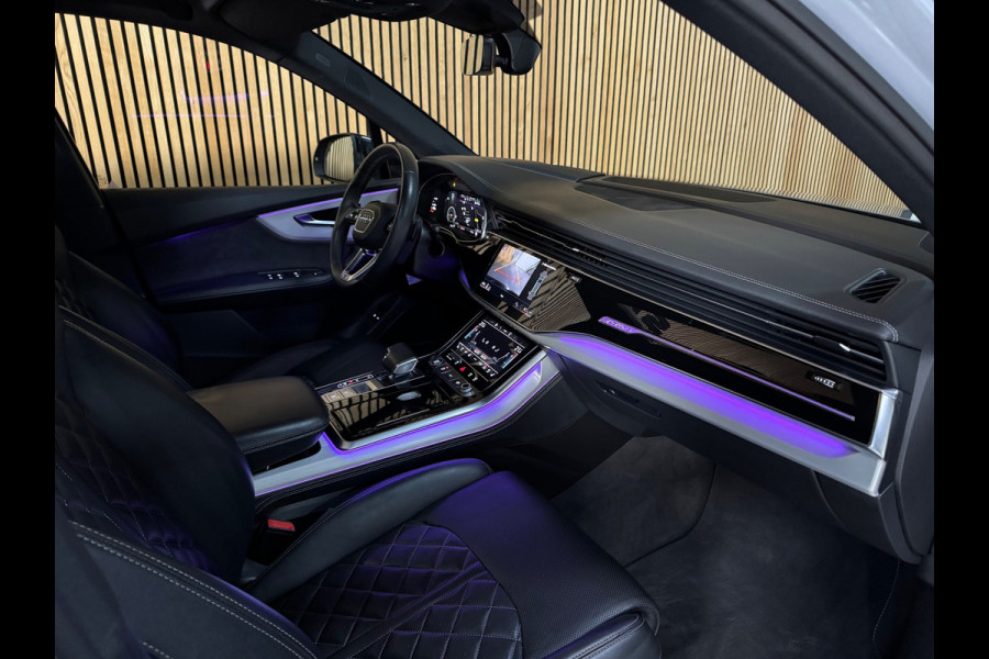 Audi Q7 60 TFSI e quattro S Competition PANO|LUCHTVERING|TREKHAAK|HUD|B&O|AMBIENT|360 CAM|ALARM|STOELVENTILATIE|MASSAGE|21 INCH