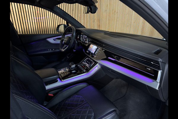 Audi Q7 60 TFSI e quattro S Competition PANO|LUCHTVERING|TREKHAAK|HUD|B&O|AMBIENT|360 CAM|ALARM|STOELVENTILATIE|MASSAGE|21 INCH