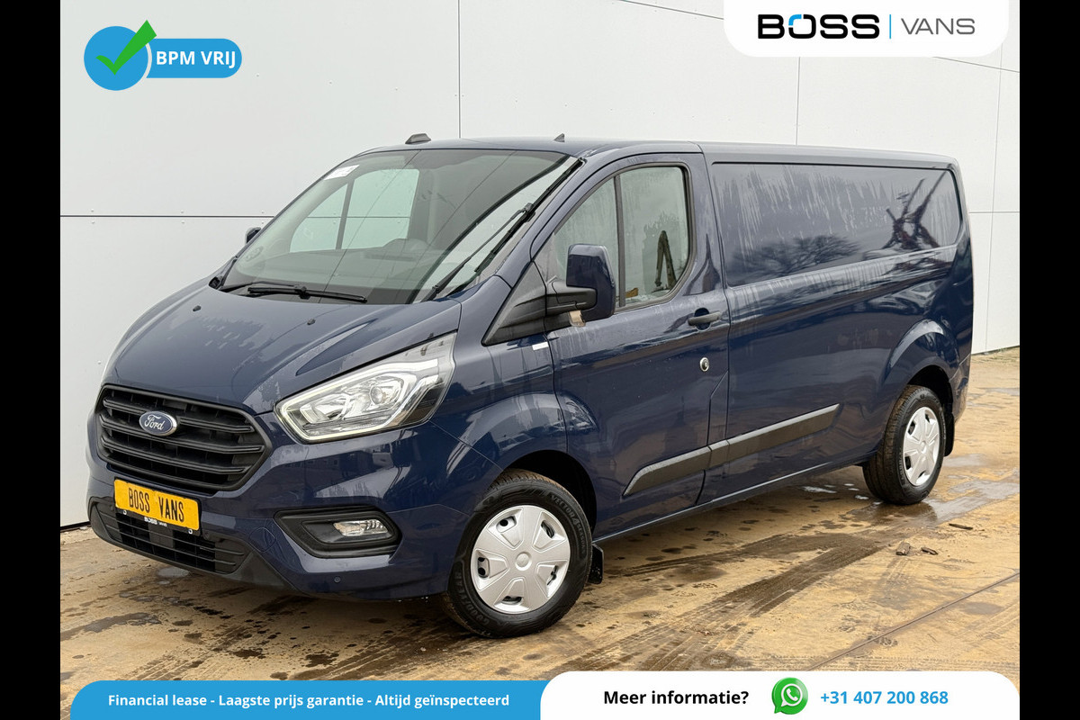 Ford Transit Custom 300 2.0 TDCI 130PK Automaat L2H1 LED Cruise Control Airco Stoelverwarming Parkeersensoren voor achter