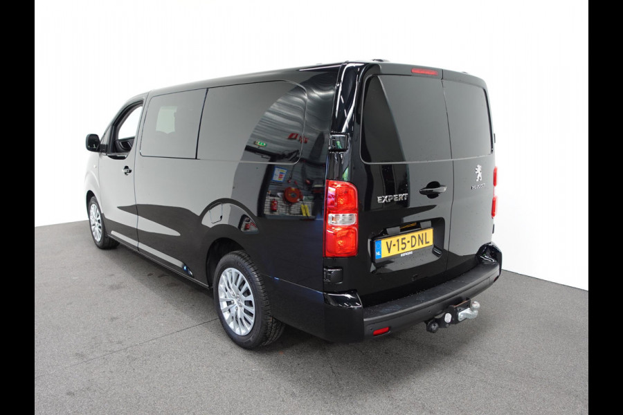 Peugeot Expert 2.0 180PK Long Premium Dubbele Cabine Automaat Airco Bluetooth Navigatie Apple Carplay/ Android Auto Trekhaak