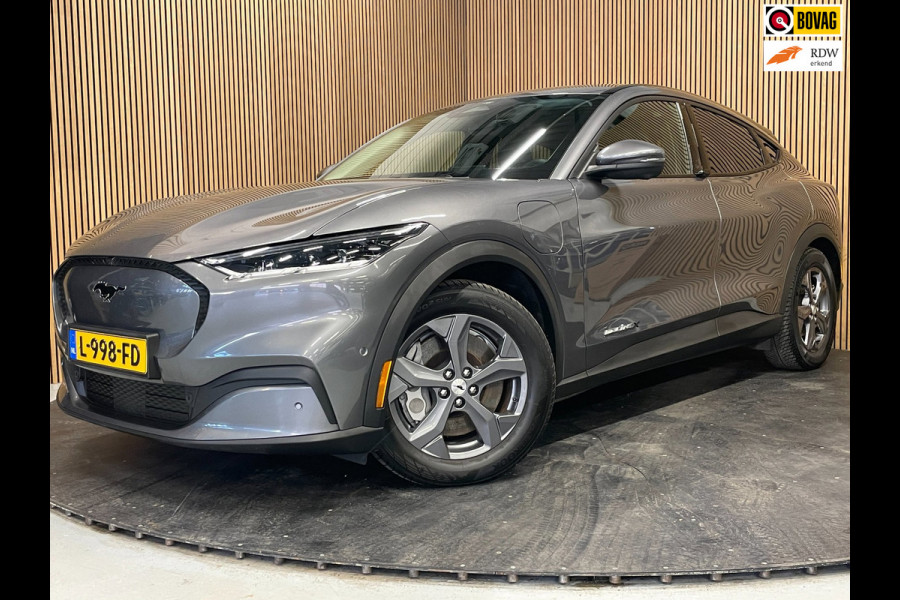 Ford Mustang Mach-E Extended RWD 98 kWh|93,5% SOH|GROTE ACCU|AFN.TREKH.|LEDER|B&O|CAMERA|CARPLAY|STOEL+STUURVERW|NAP|NL|INCL. BTW|