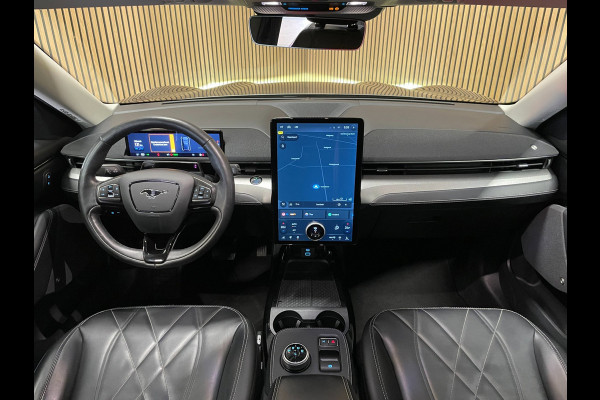 Ford Mustang Mach-E Extended RWD 98 kWh|93,5% SOH|GROTE ACCU|AFN.TREKH.|LEDER|B&O|CAMERA|CARPLAY|STOEL+STUURVERW|NAP|NL|INCL. BTW|