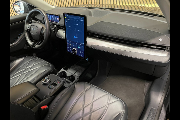 Ford Mustang Mach-E Extended RWD 98 kWh|93,5% SOH|GROTE ACCU|AFN.TREKH.|LEDER|B&O|CAMERA|CARPLAY|STOEL+STUURVERW|NAP|NL|INCL. BTW|