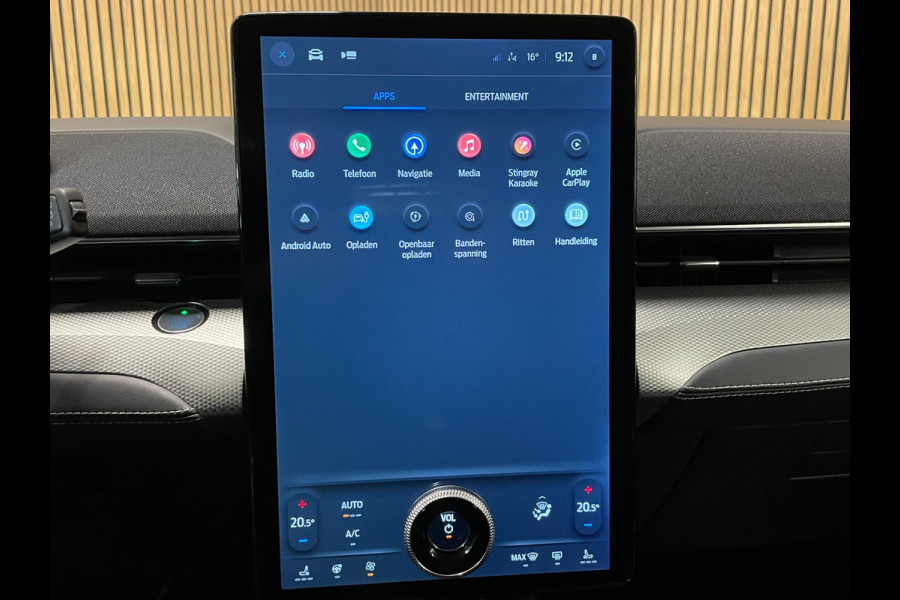 Ford Mustang Mach-E Extended RWD 98 kWh|93,5% SOH|GROTE ACCU|AFN.TREKH.|LEDER|B&O|CAMERA|CARPLAY|STOEL+STUURVERW|NAP|NL|INCL. BTW|