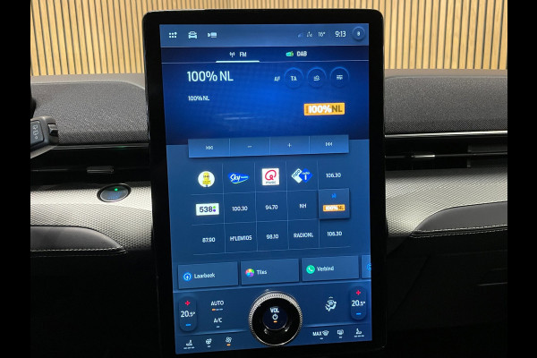 Ford Mustang Mach-E Extended RWD 98 kWh|93,5% SOH|GROTE ACCU|AFN.TREKH.|LEDER|B&O|CAMERA|CARPLAY|STOEL+STUURVERW|NAP|NL|INCL. BTW|