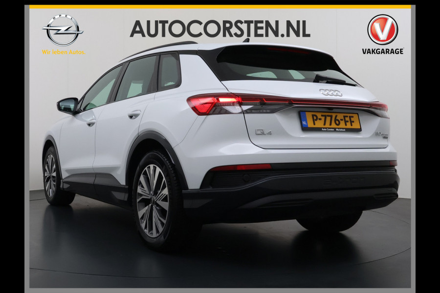 Audi Q4 e-tron 50 Quattro 300pk BOMVOL 82kWh SOH 95% Leer Warmtepomp SONOS®-Hifi Navi Camera Adap.Cruise Elek.Stoelen+Memory+Verwarming Apple C Launch Ed. Advanced Plus DAB Matrix LED Lmv  € 76.000 nieuw 1e Eigenaar Origineel Nederlandse Auto Dealeronderhouden