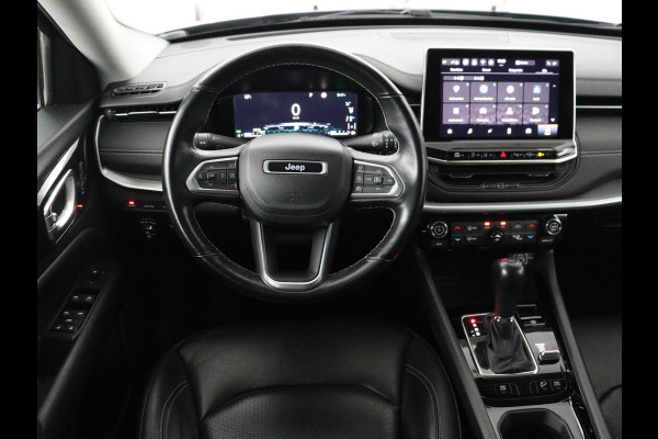 Jeep Compass 4xe 190 Plug-in Electric Limited | Panoramadak | Leder | Trekhaak | Stoelverwarming | 19'' | Carplay | Camera | Adaptive cruise | Navigatie | Full LED | PHEV