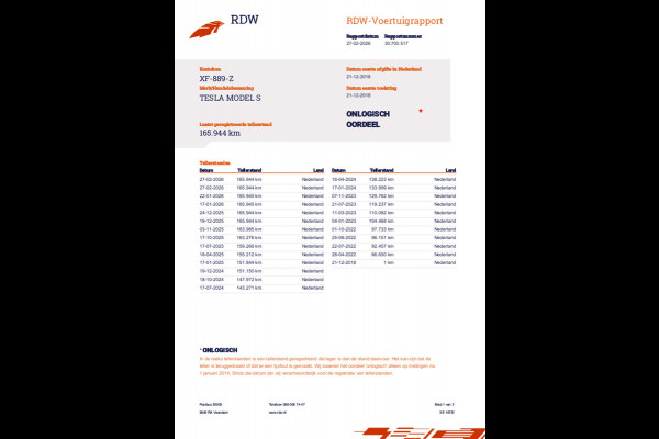 Tesla Model S 75D Base Pano Leder