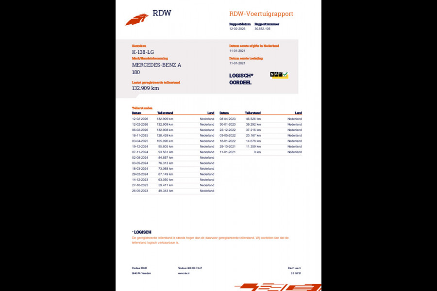 Mercedes-Benz A-Klasse 180 AMG Night Edition Automaat ORG NL [ Sfeerverlichting Elektrische Trekhaak Camera Stoelverwarming ]