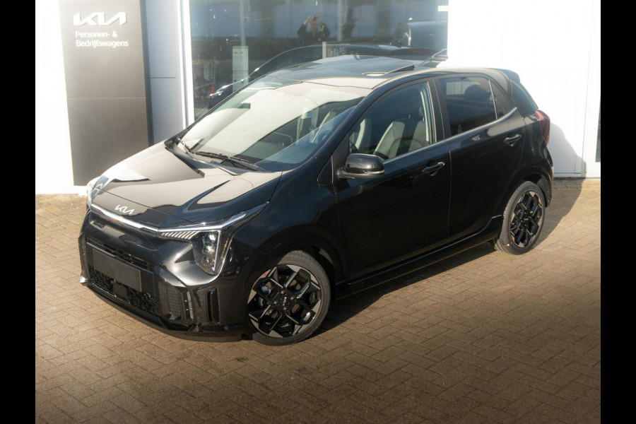 Kia Picanto 1.0 GDi GT-Line | Schuifkanteldak | Stoel en stuurverwarming | Dode hoek assistent |