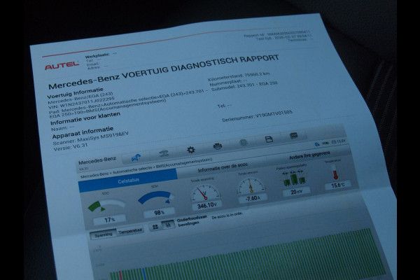 Mercedes-Benz EQA 250 Business Solution Luxury 67 kWh | SOH 98% | Camera | Sfeerverlichting | NL-Auto |