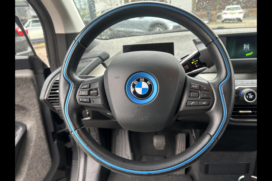 BMW i3 Basis 120Ah 42 kWh SOH 100% | 3-FASE LADER | WARMTEPOMP | ORIGINEEL NL AUTO MET NAP | DEALER ONDERHOUDEN | STOELVERWARMING | CAMERA | 12 MND BOVAG GARANTIE