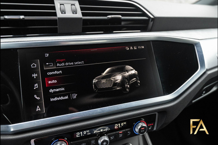 Audi Q3 Sportback 45 TFSI e S Line Panodak|Volleder|20Inch|Sonos|Sfeer
