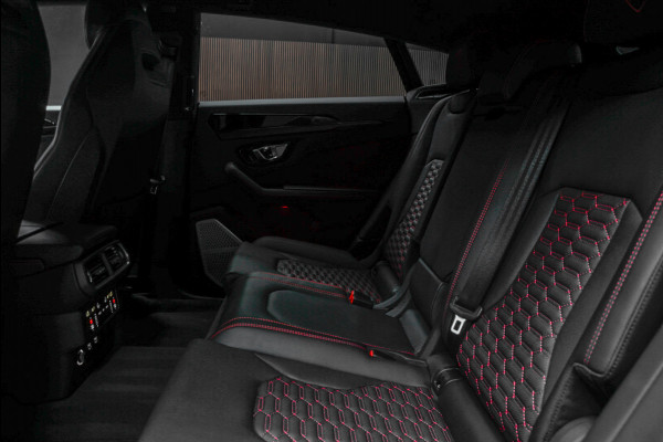 Lamborghini Urus 4.0 V8 HUD Leder Ceramic B&O 360° Massage ACC Alcantara hemel Elektr. achterklep Elektr. verstelbare stoelen met memory Stoel & Stuurverwarming Navi PDC Climate LM velgen