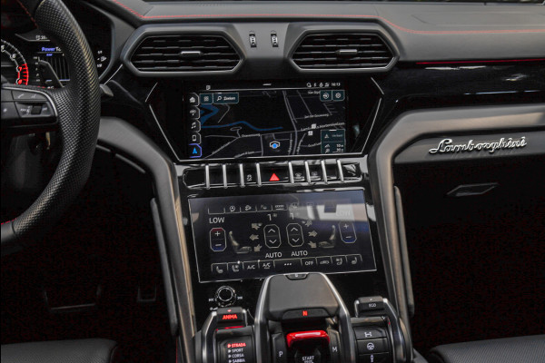 Lamborghini Urus 4.0 V8 HUD Leder Ceramic B&O 360° Massage ACC Alcantara hemel Elektr. achterklep Elektr. verstelbare stoelen met memory Stoel & Stuurverwarming Navi PDC Climate LM velgen