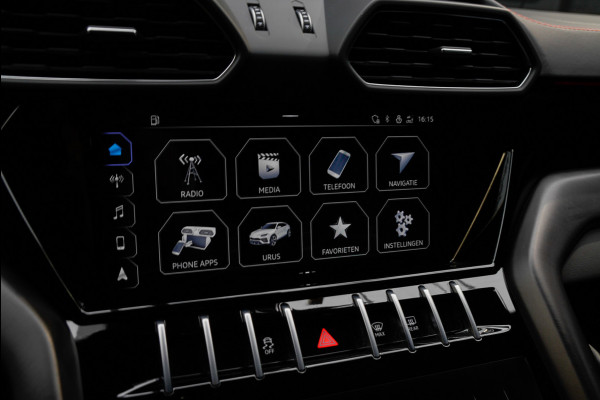 Lamborghini Urus 4.0 V8 HUD Leder Ceramic B&O 360° Massage ACC Alcantara hemel Elektr. achterklep Elektr. verstelbare stoelen met memory Stoel & Stuurverwarming Navi PDC Climate LM velgen